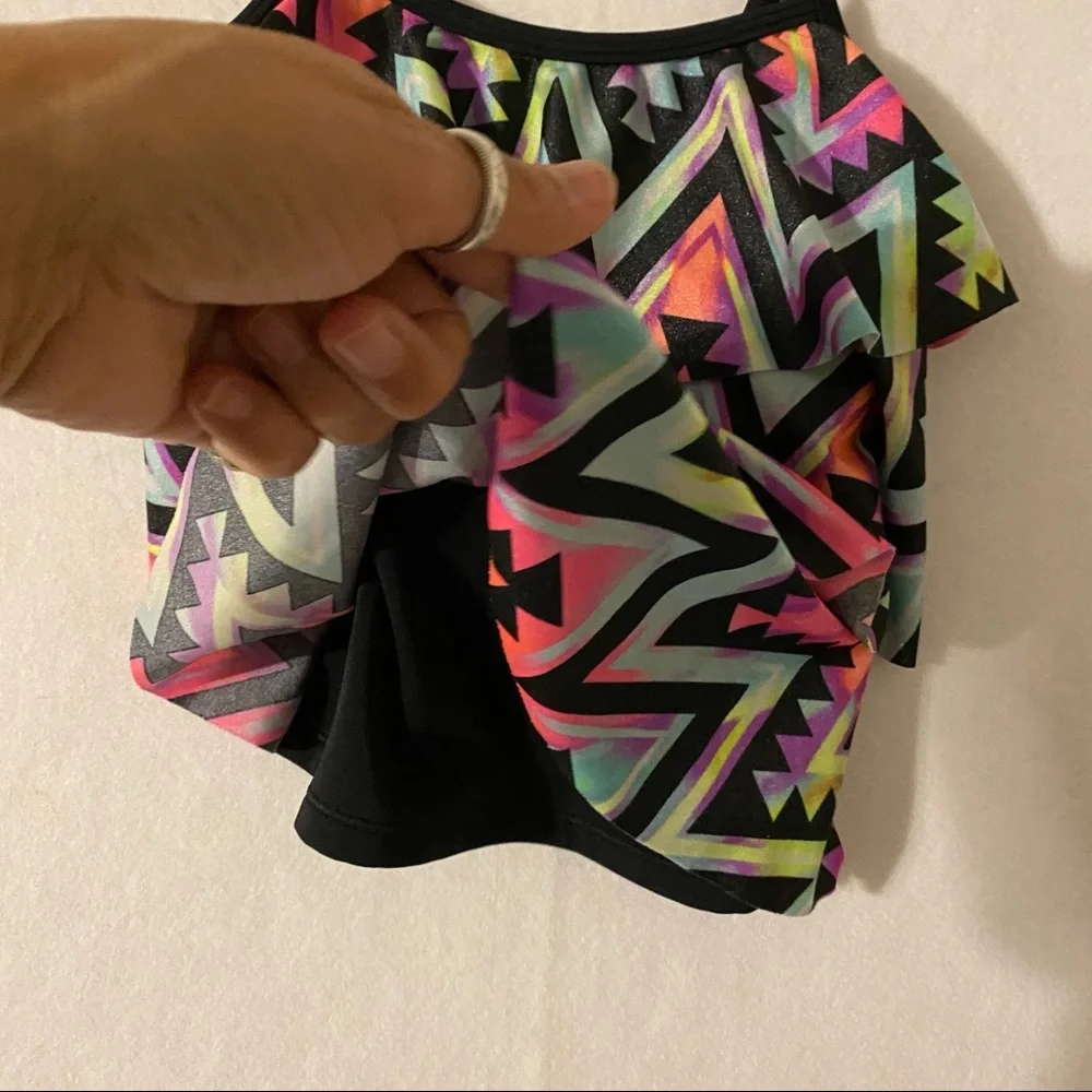 Justice bikini top halter top girls bikini top